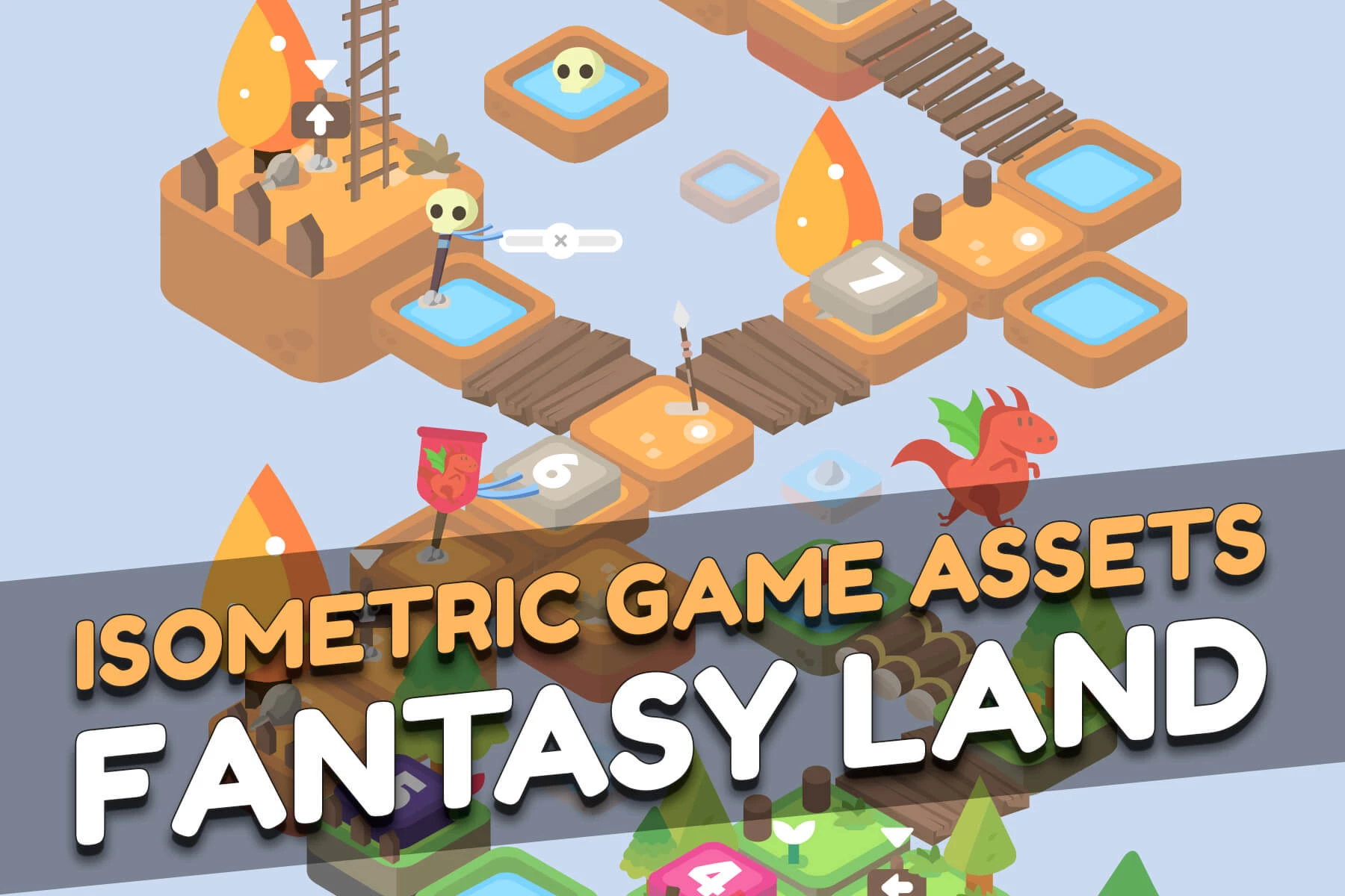 Fantasy Land Isometric Tileset