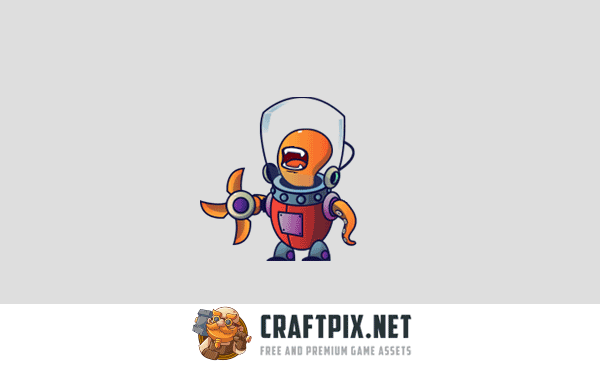 Alien V5 Enemy Sprite Set