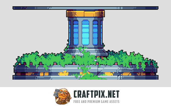 Cyberpunk Farm Pixel Art Asset Pack