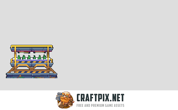 Cyberpunk Farm Pixel Art Asset Pack