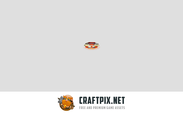 Flying Robot Character Sprites