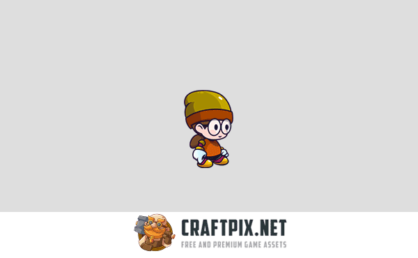 3 Cartoon Characters 2D Asset Pack