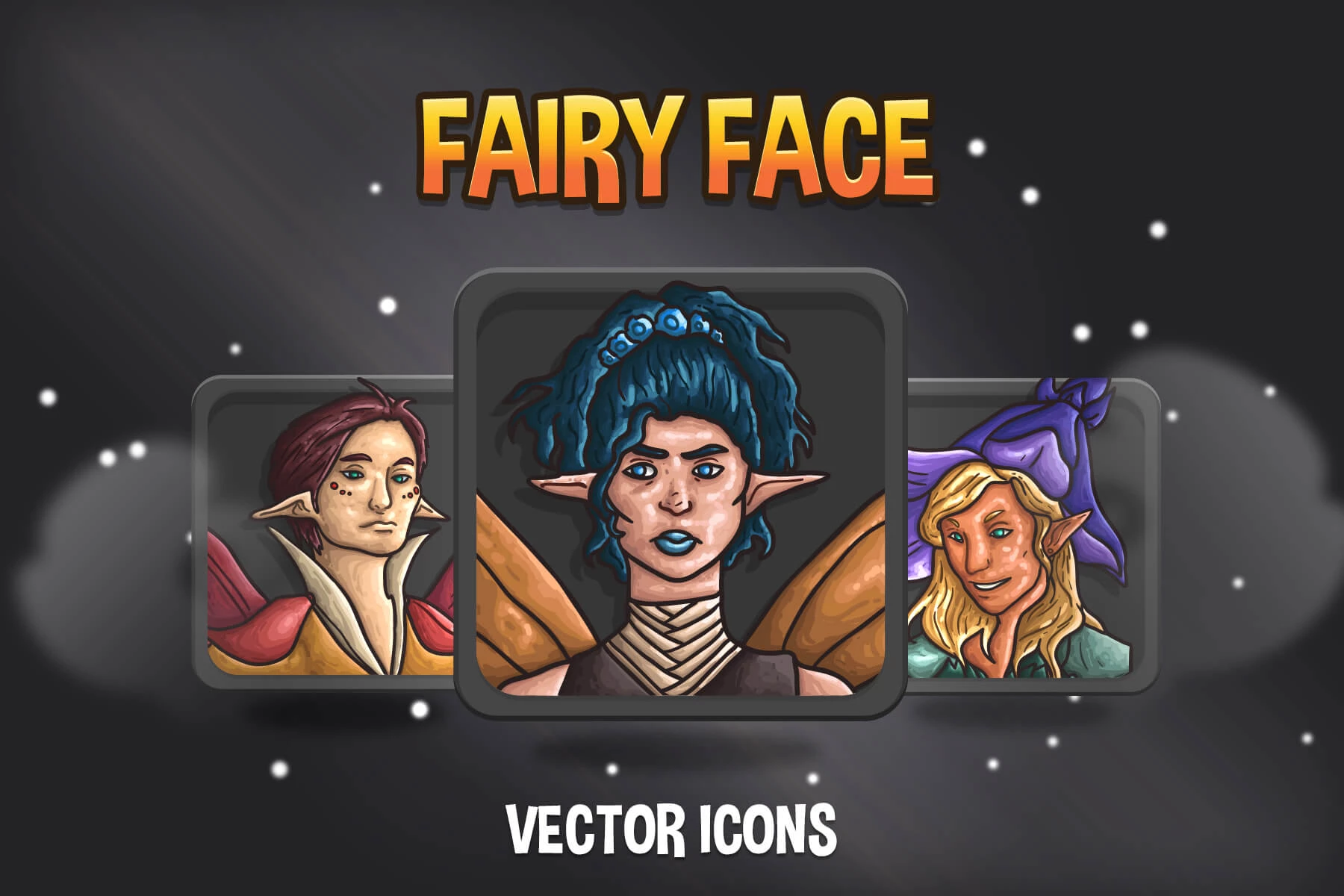 Fairy Face Game Icons