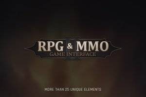 RPG游戏用户界面素材包：角色技能与战斗界面