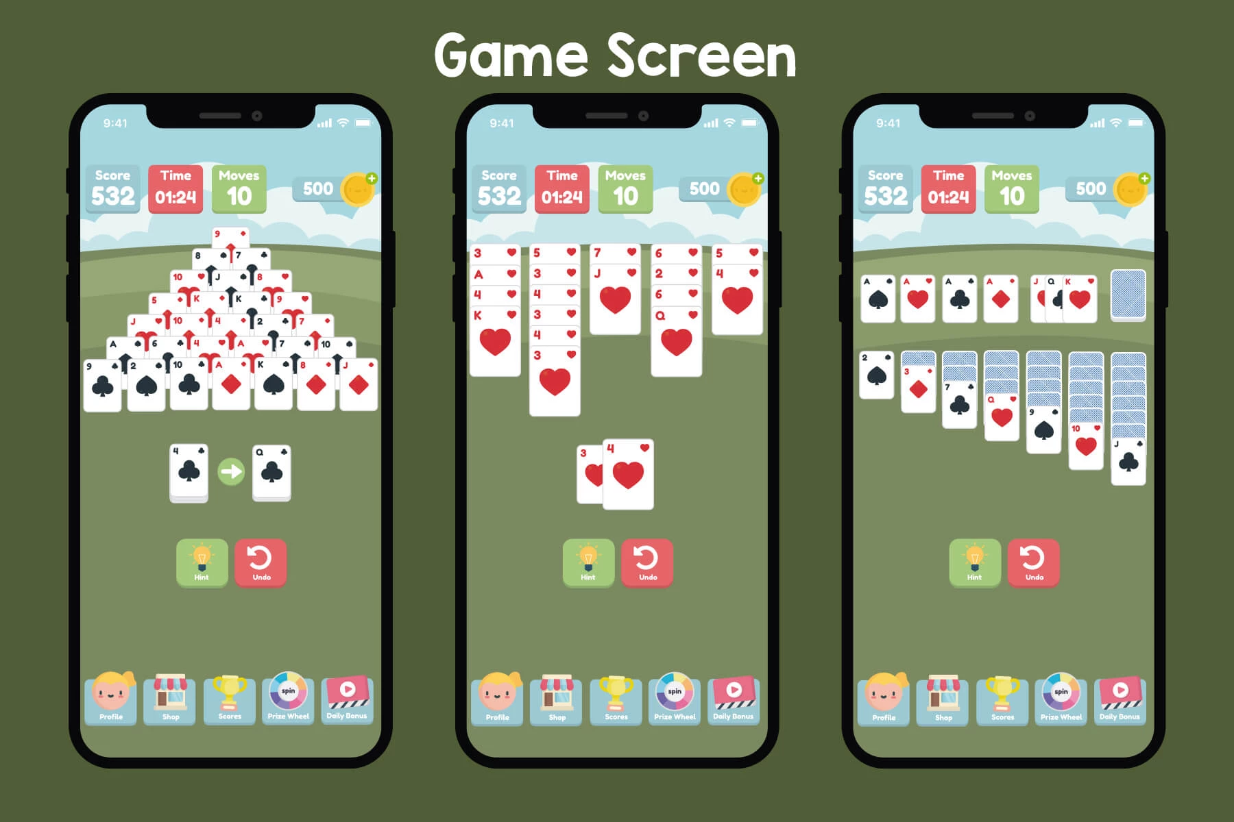 King Solitaire GUI Asset Pack