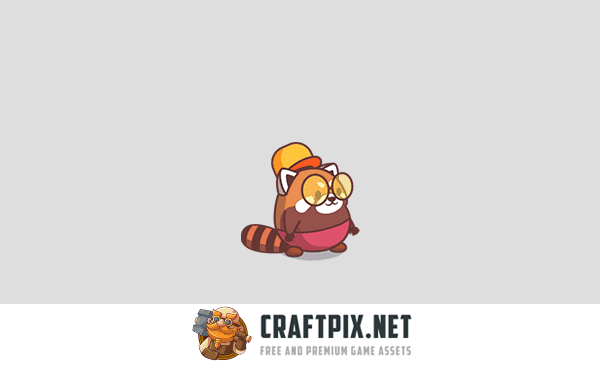 Red Panda Characters Game Sprite Pack