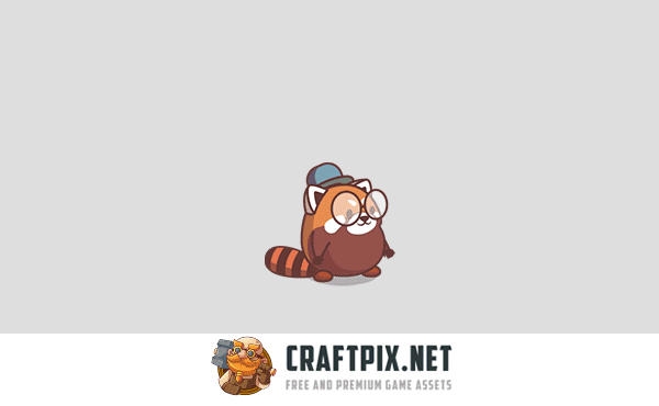 Red Panda Characters Game Sprite Pack