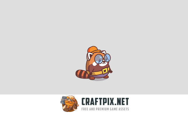 Red Panda Characters Game Sprite Pack