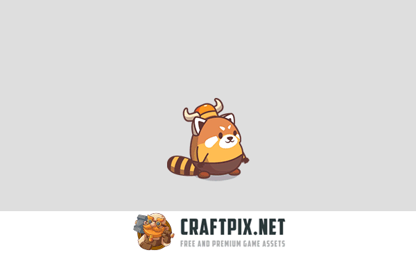 Red Panda Characters Game Sprite Pack