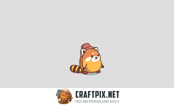Red Panda Characters Game Sprite Pack