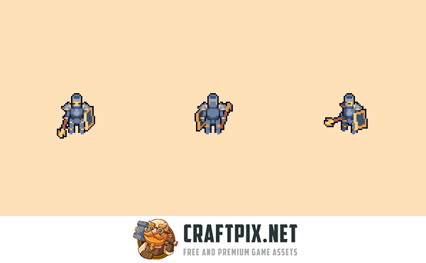 Pixel Medieval Big Enemy for TD Sprites Pack