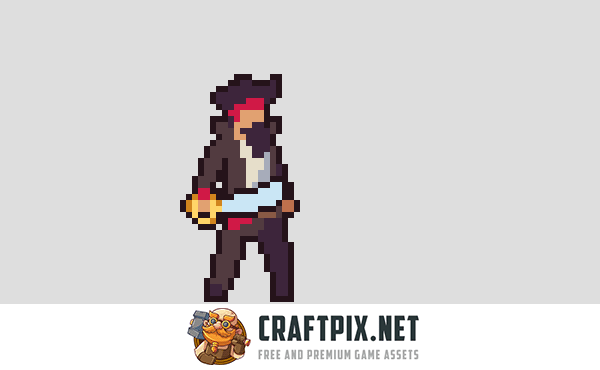 Pirate Invasion Game Assets Pixel Art Pack