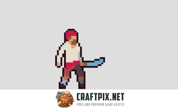Pirate Invasion Game Assets Pixel Art Pack