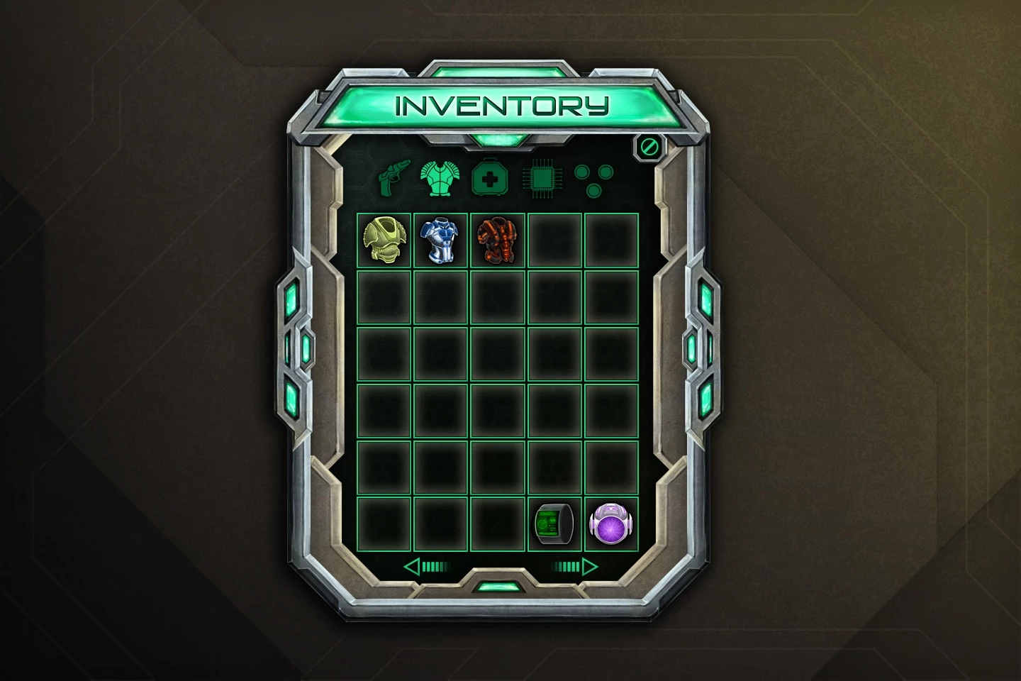 Sci-Fi GUI