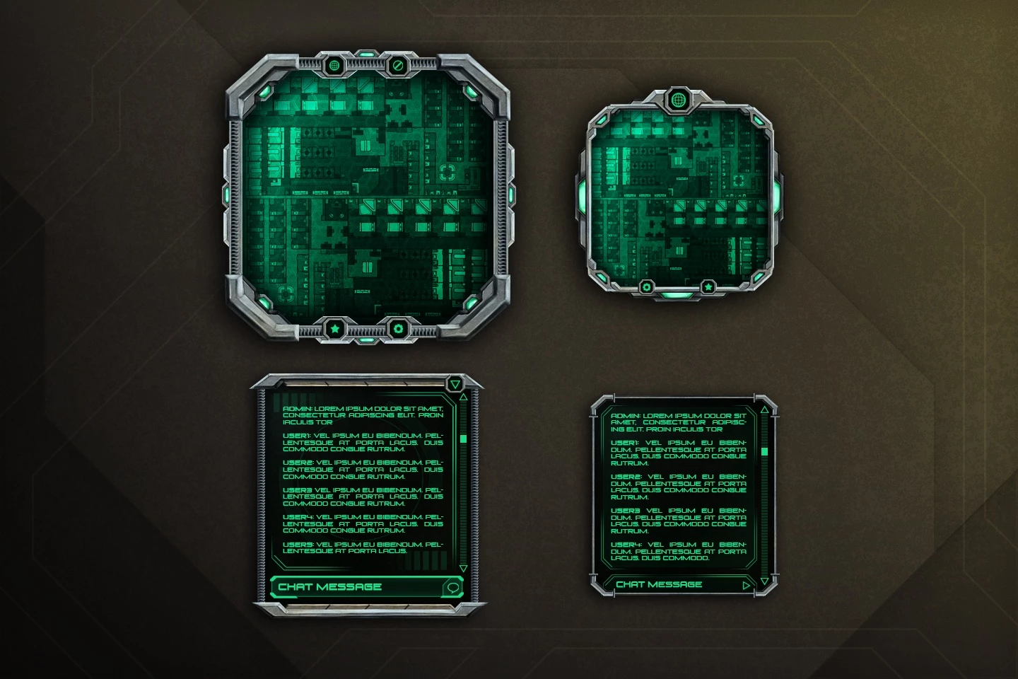 Sci-Fi GUI