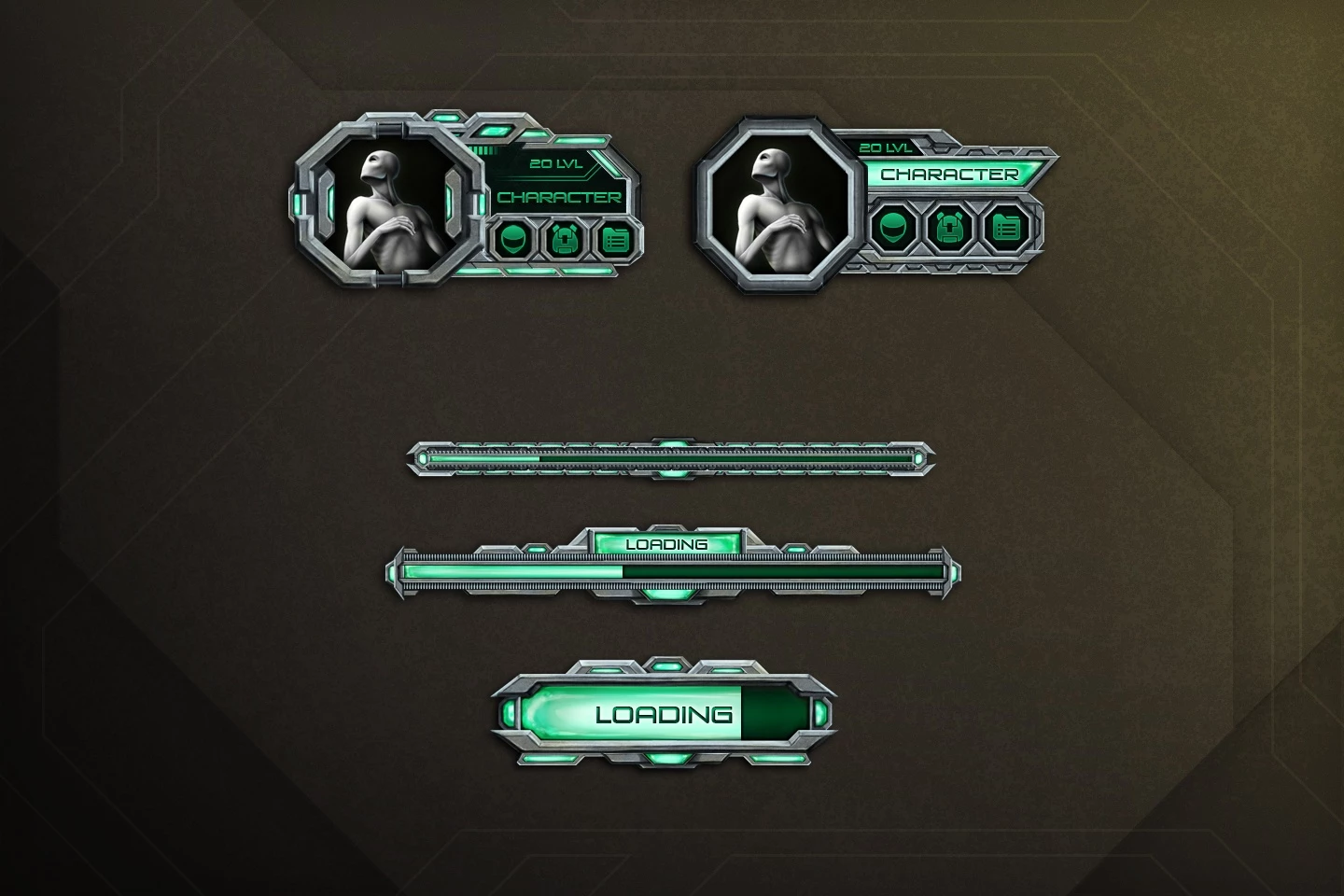 Sci-Fi GUI