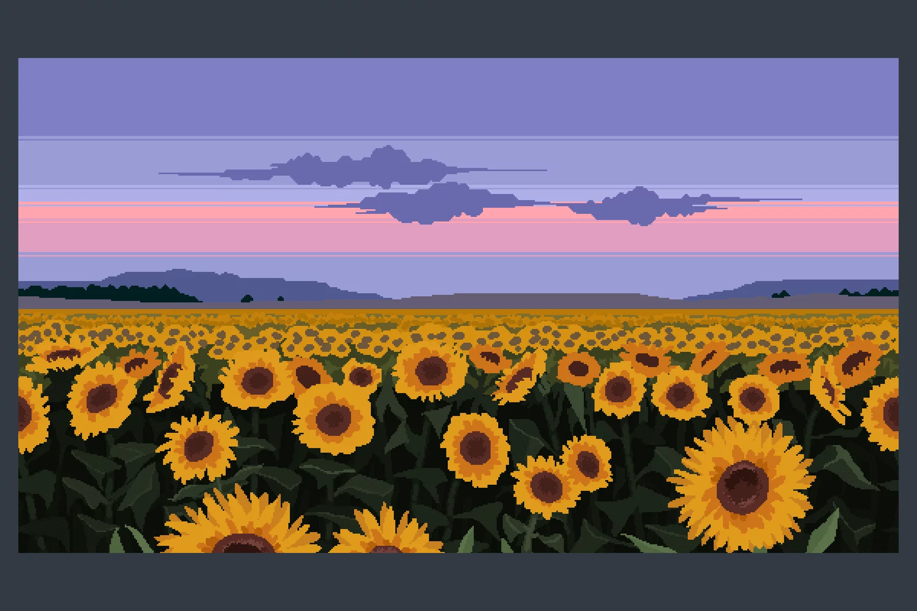 Nature Pixel Backgrounds for Games