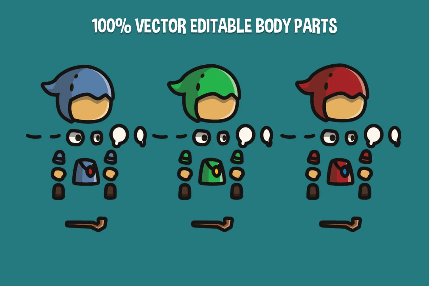 Witcher Tiny Style 2D Character Sprites