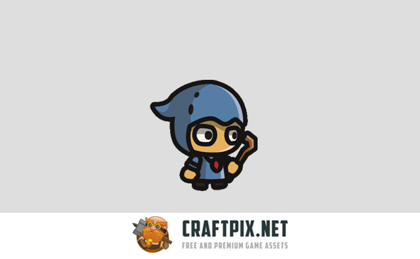 Witcher Tiny Style 2D Character Sprites