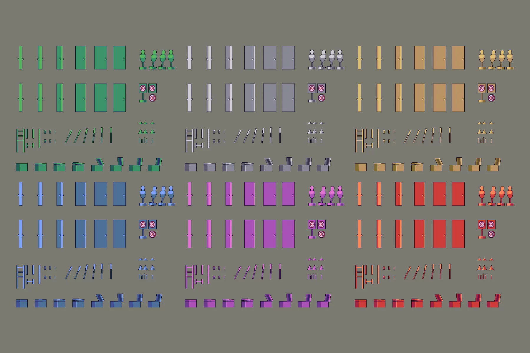 Prototype 2D Platformer 32×32 Pixel Tileset