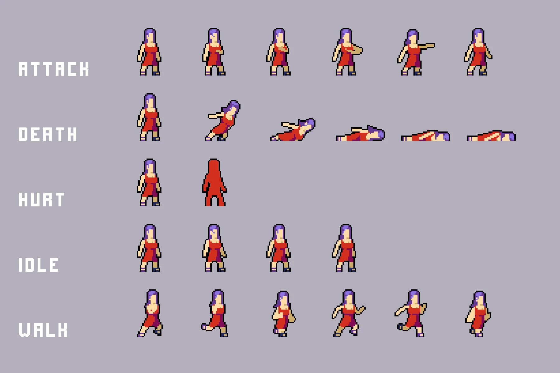 Halloween Character Pixel Art Pack