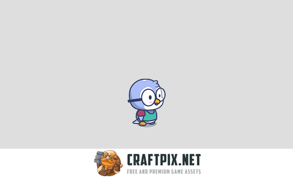 Cartoon Penguins Game Character Sprites Pack