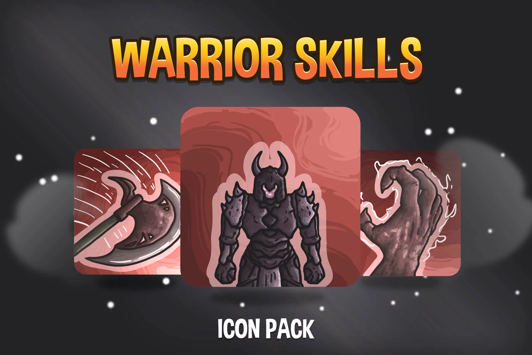 Warrior Skills Vector Icon Pack