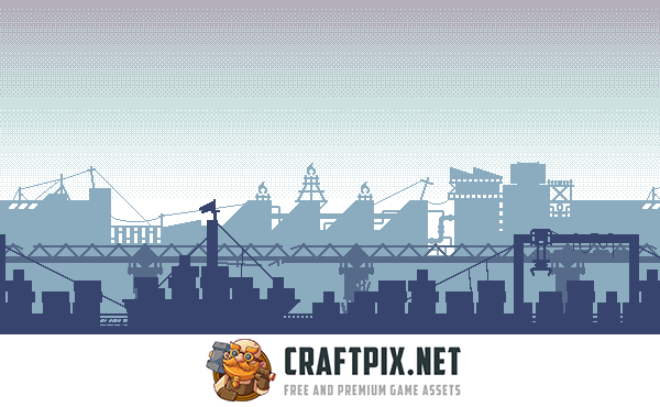 Seaport Tileset 32×32 Pixel Art for Platformer