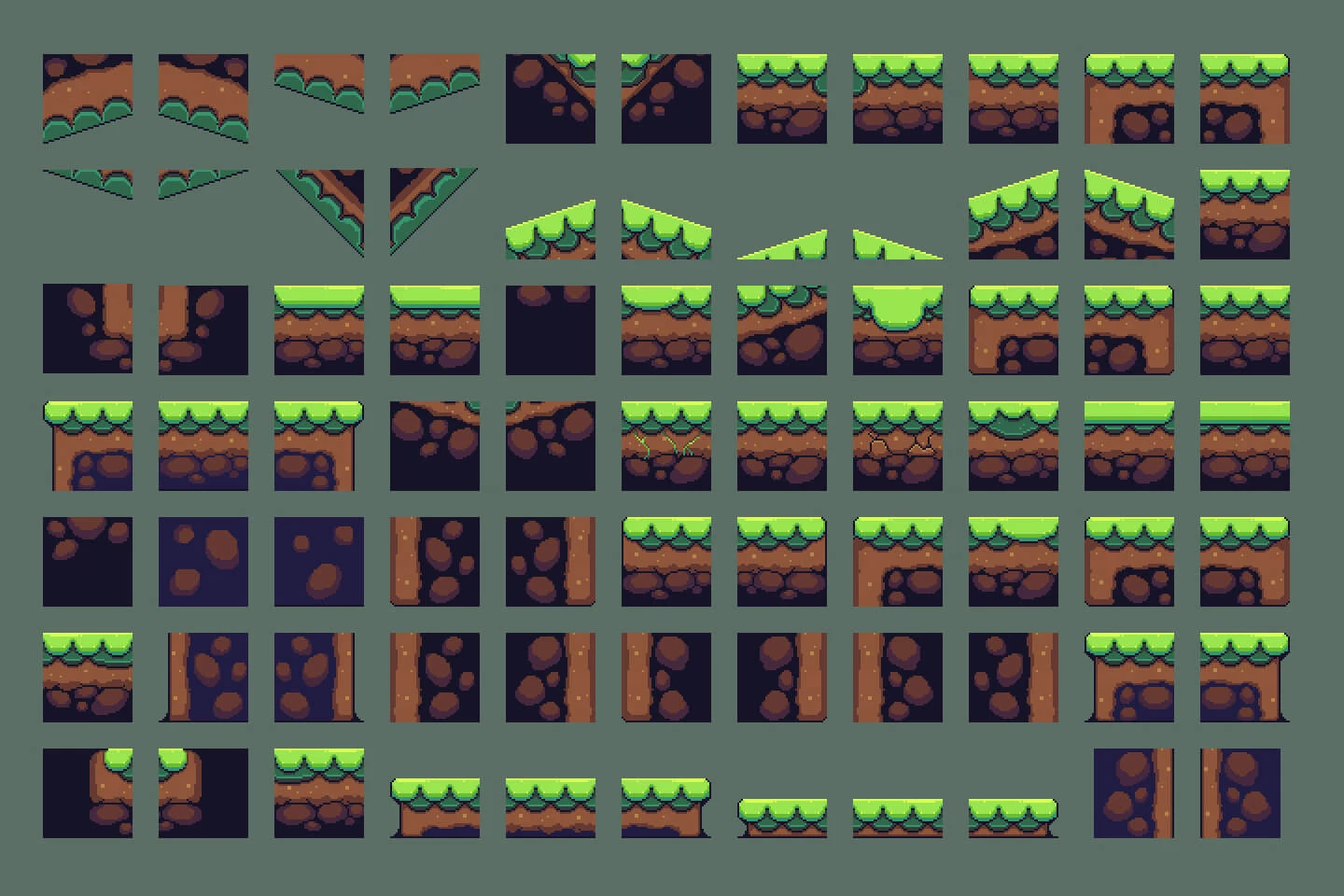Nature Pixel Art Environment Pack