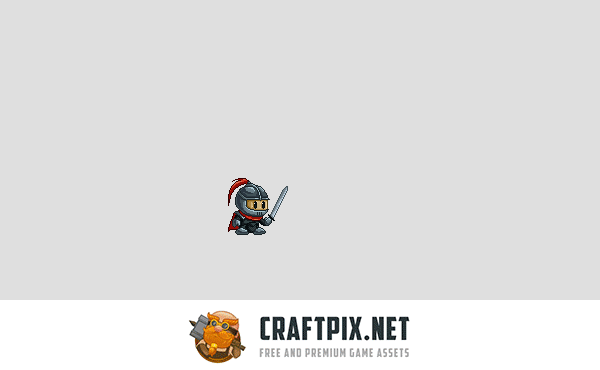 Pixel Art Fantasy Game Main Heroes