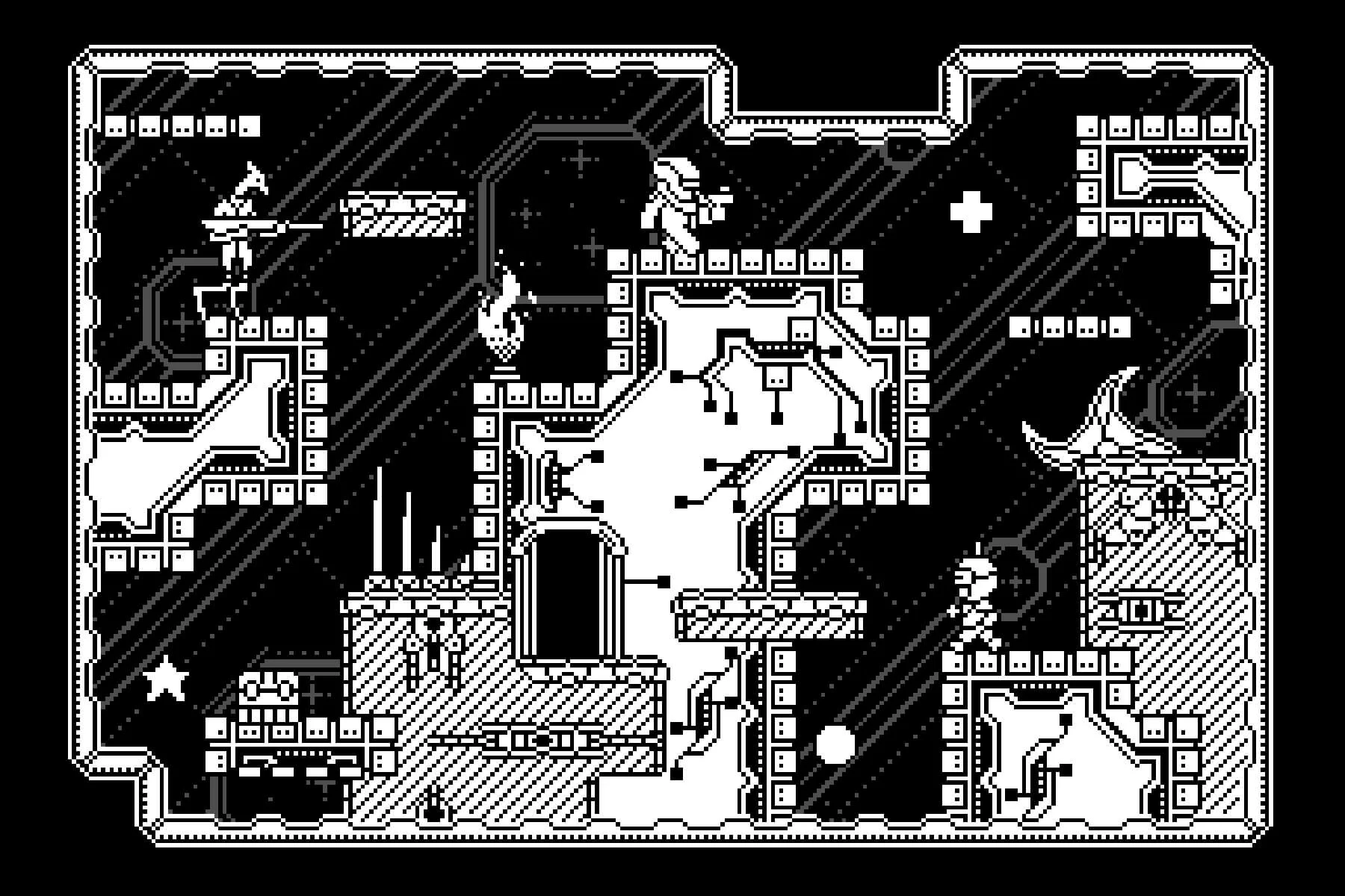 Sci-Fi Platformer 1-Bit Pixel Art Game Kit