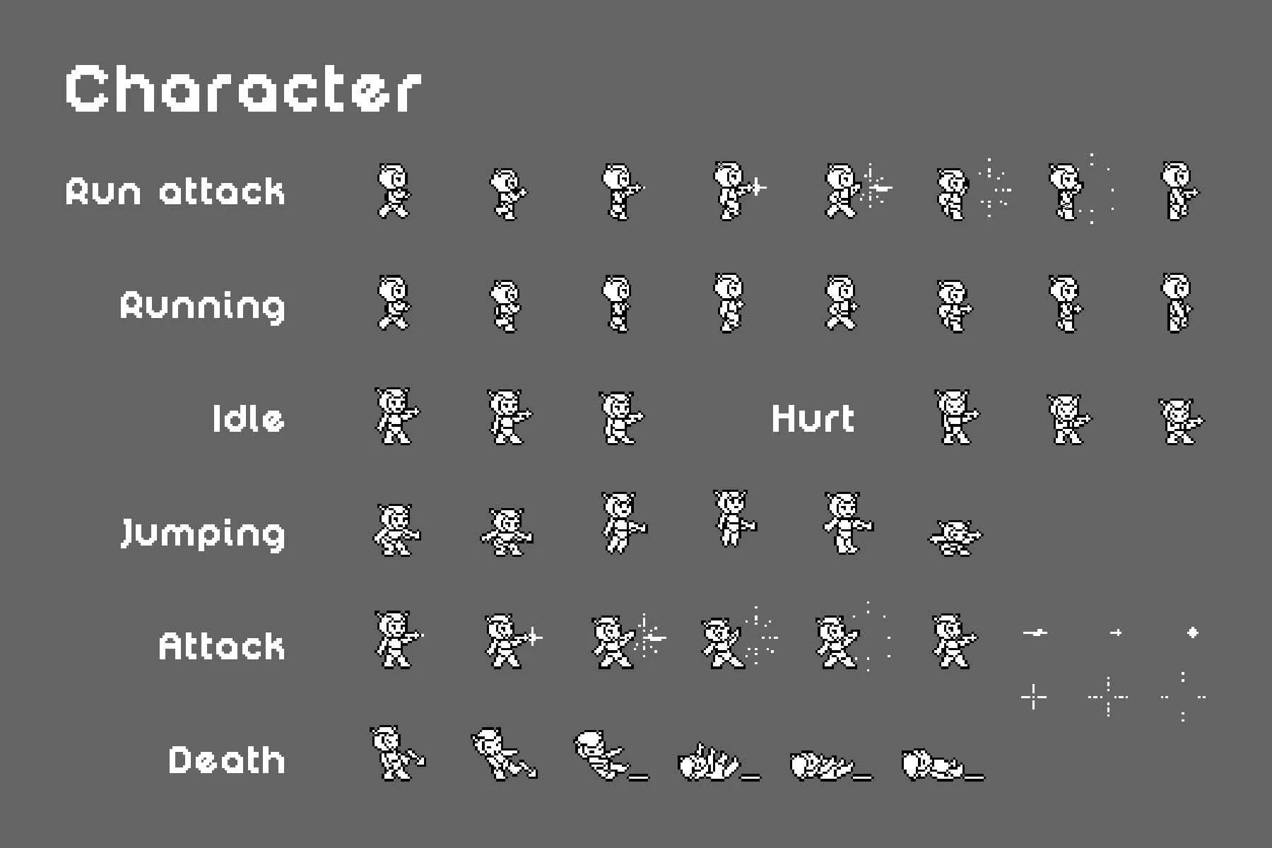 Sci-Fi Platformer 1-Bit Pixel Art Game Kit