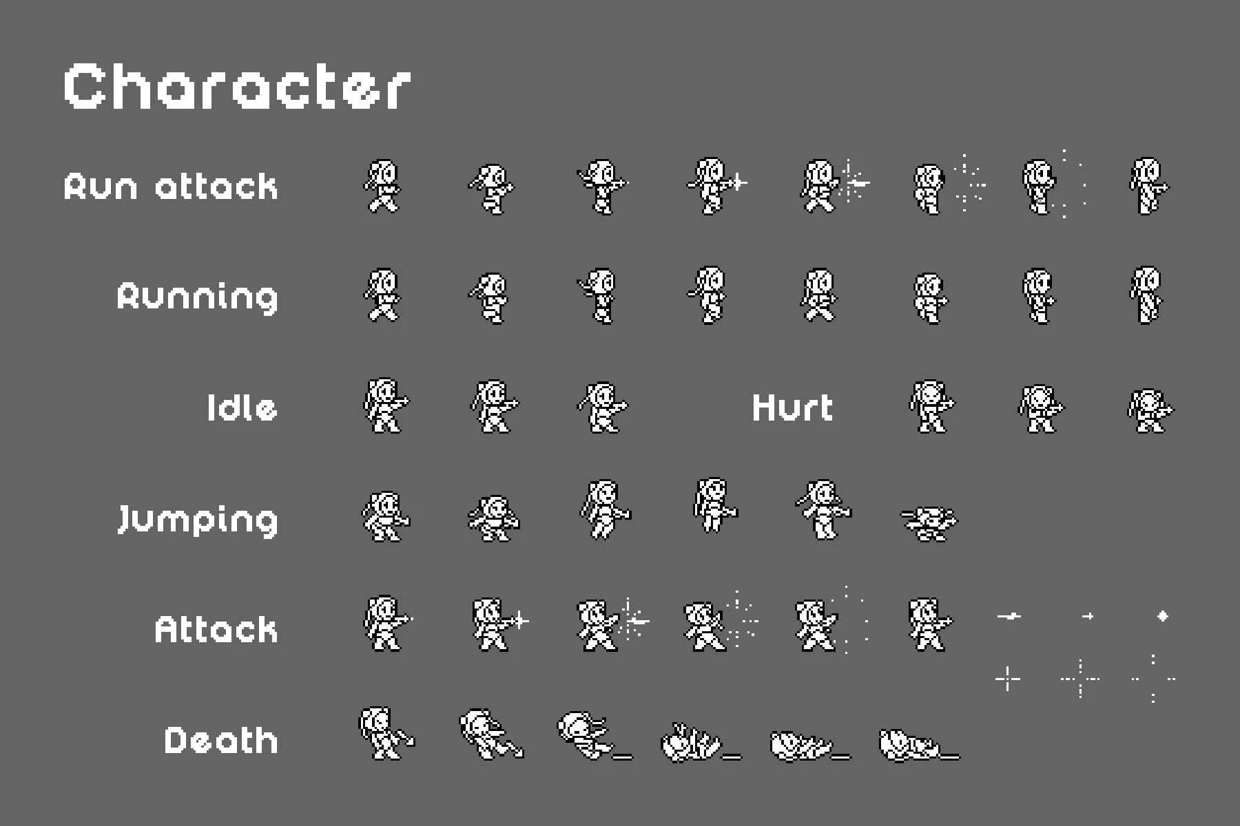 Sci-Fi Platformer 1-Bit Pixel Art Game Kit