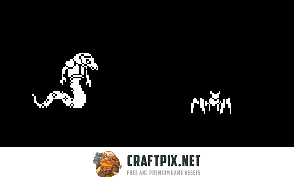 Sci-Fi Platformer 1-Bit Pixel Art Game Kit