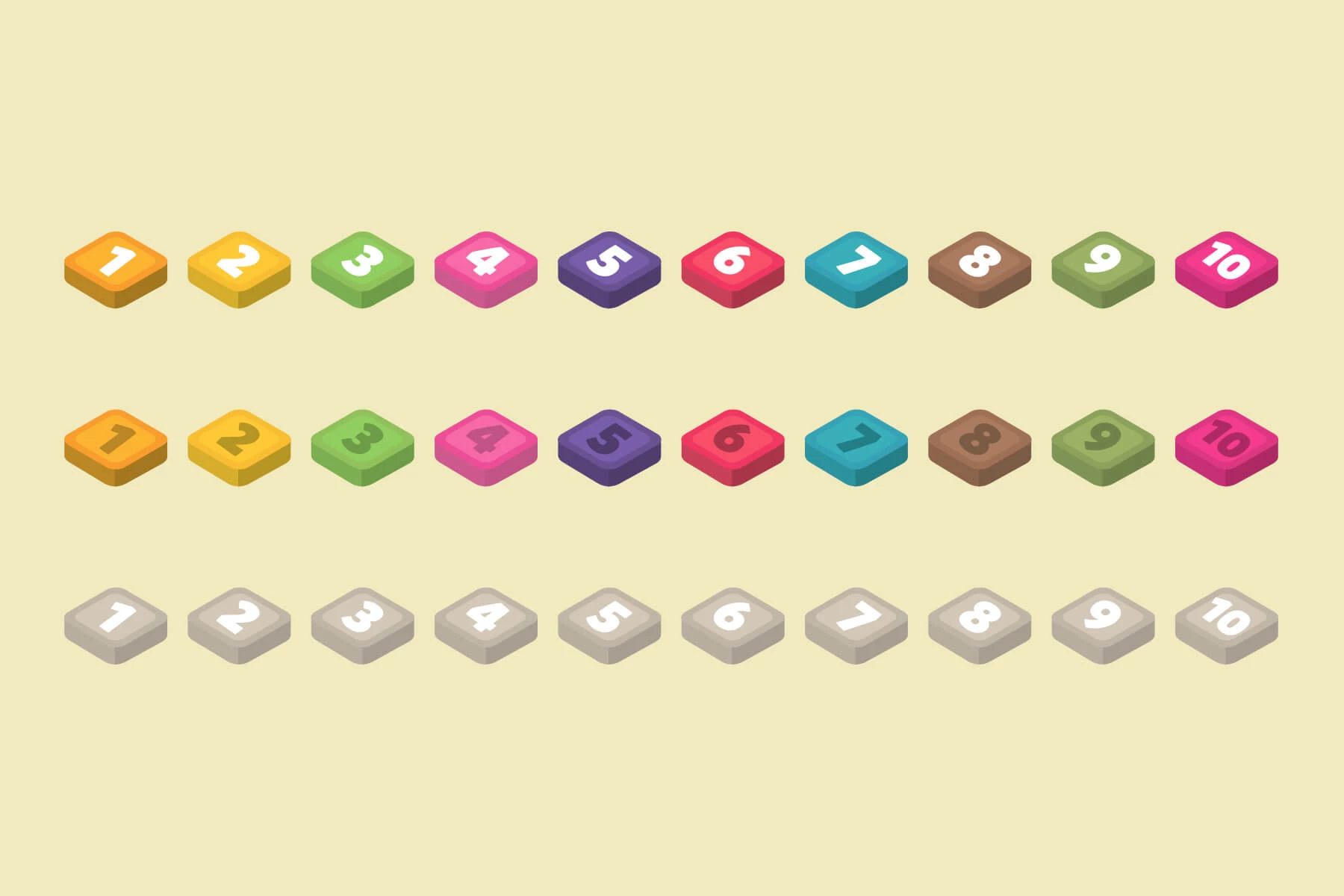 Daily Forest Isometric Tileset