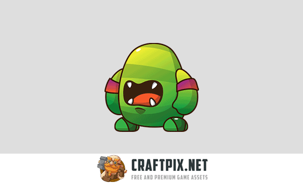 Monster V1 Character Sprites