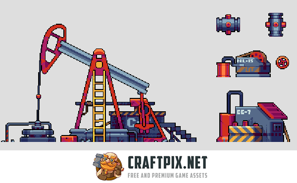 Energy Sources for Cyberpunk Pixel Platformers