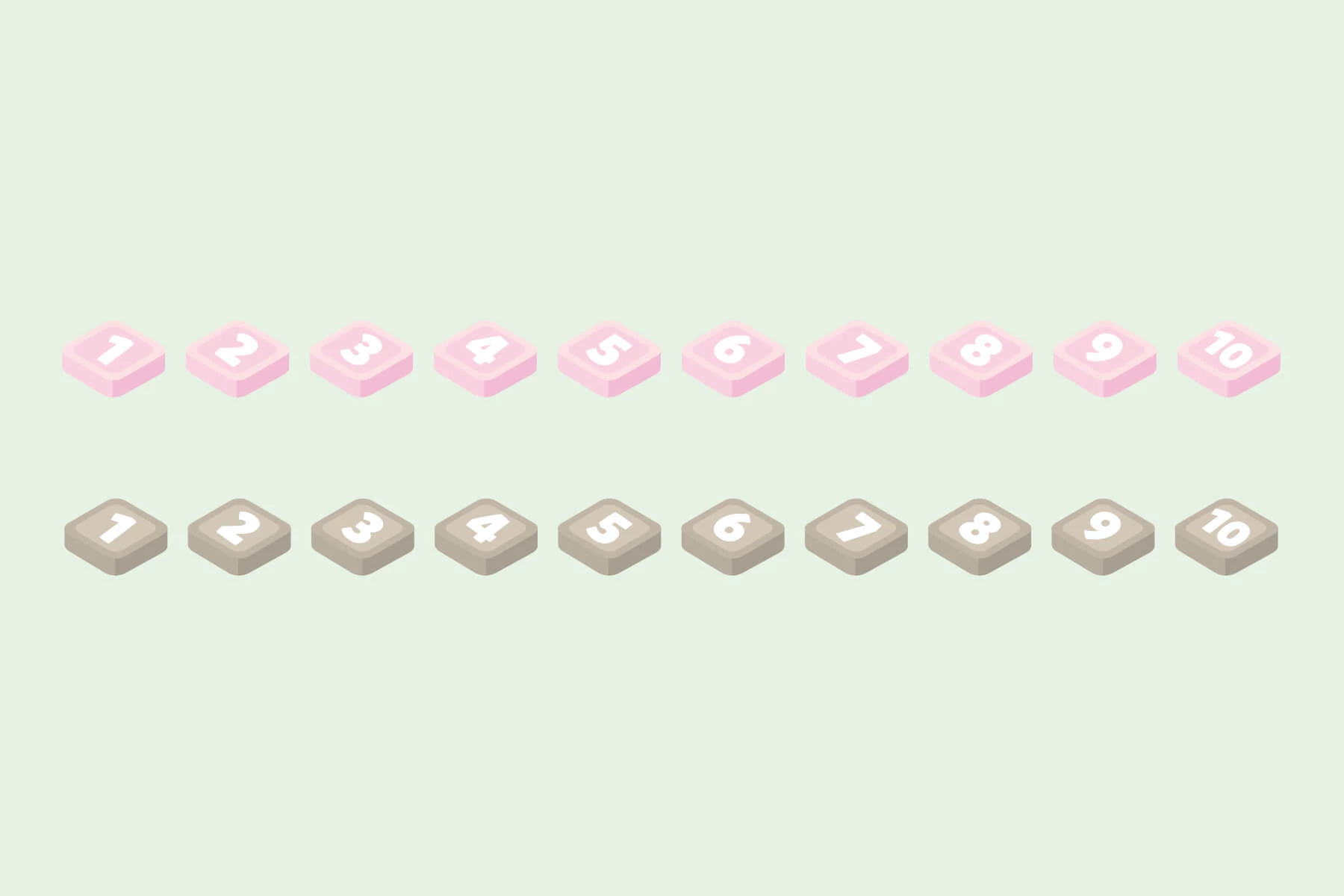 Snow Tileset Isometric Game Assets