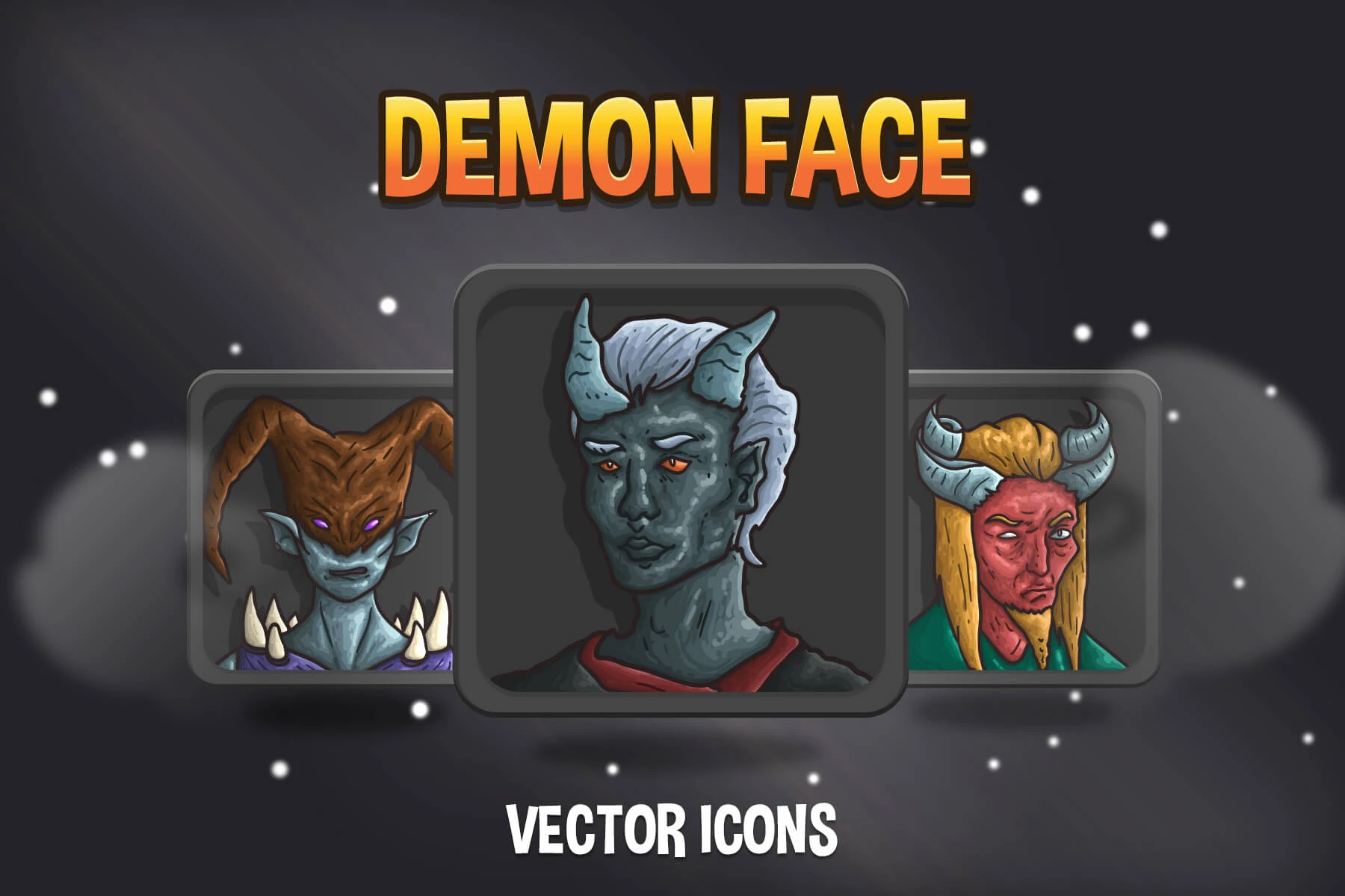 Demon Avatar Game Icons