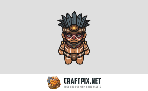 Tribal Warrior Boss Characters Asset Pack