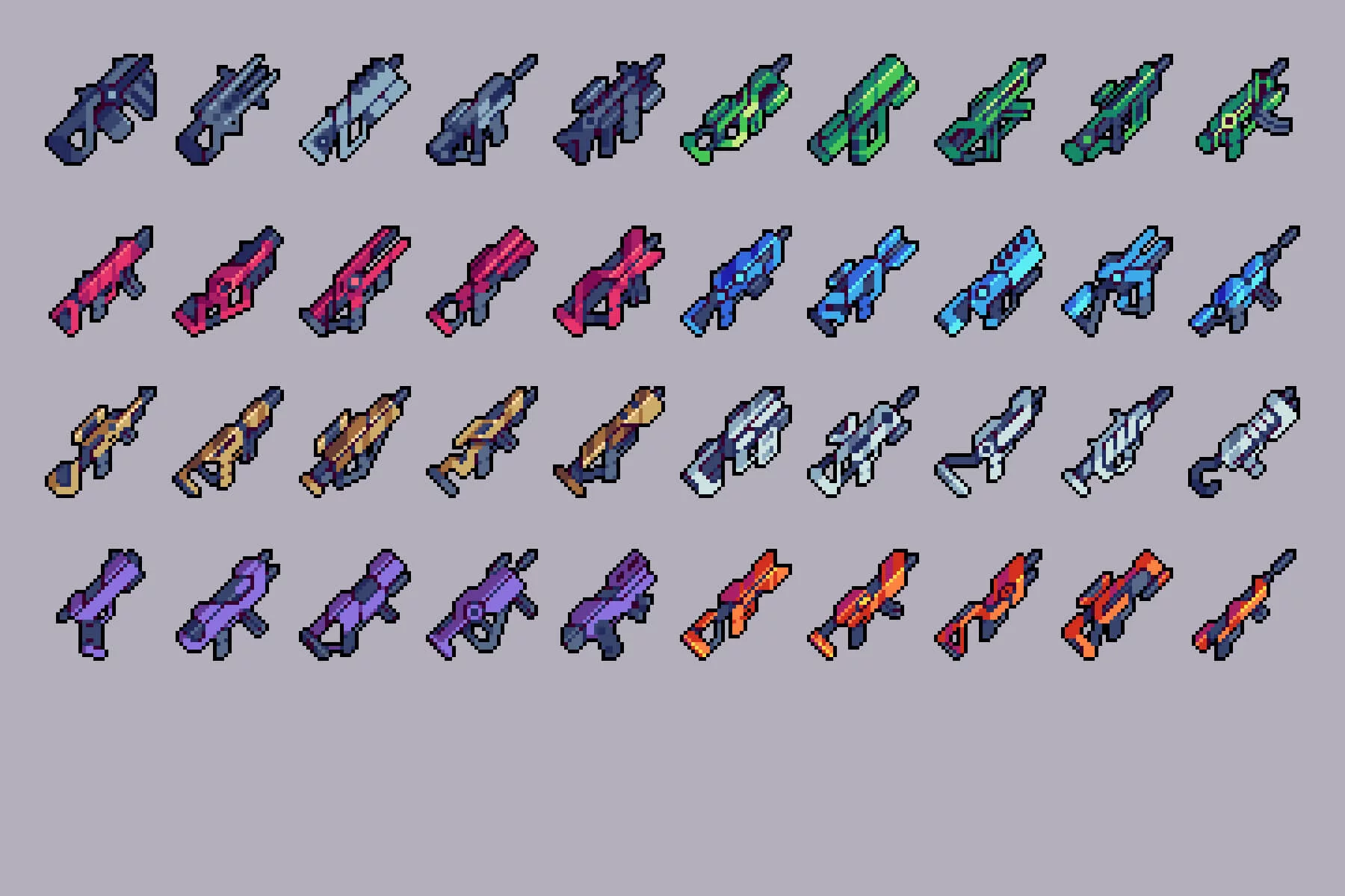 Guns Icon 32×32 Pixel Pack