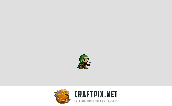 Assassin, Mage, Viking Pixel Art Game Heroes