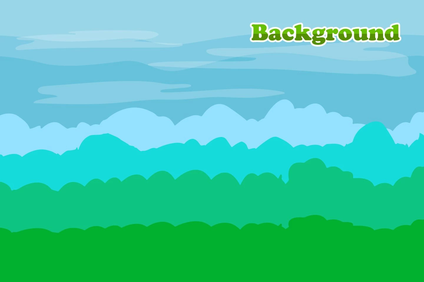 Platformer Summer Game TileSet