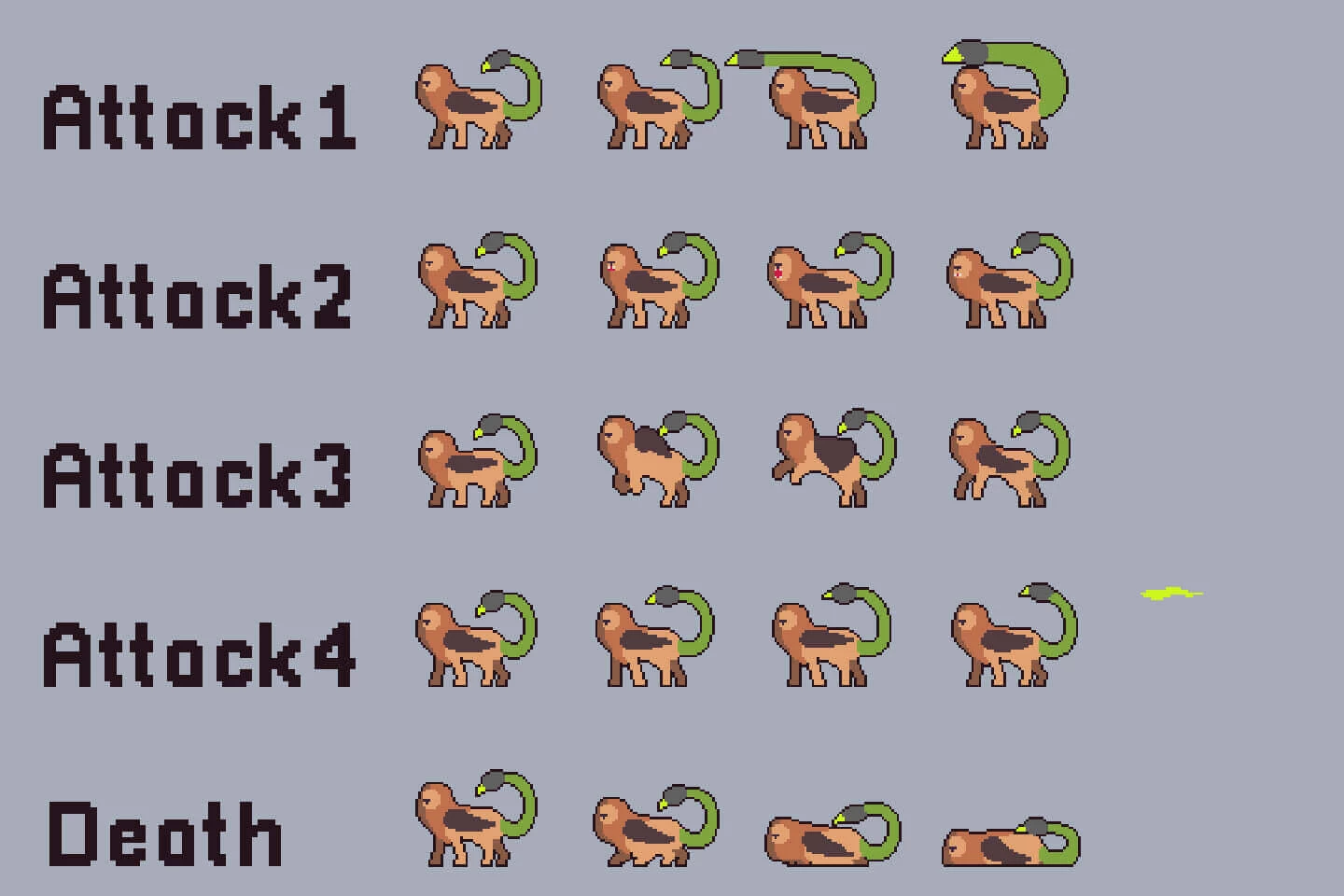 Desert Bosses Pixel Art Character Pack