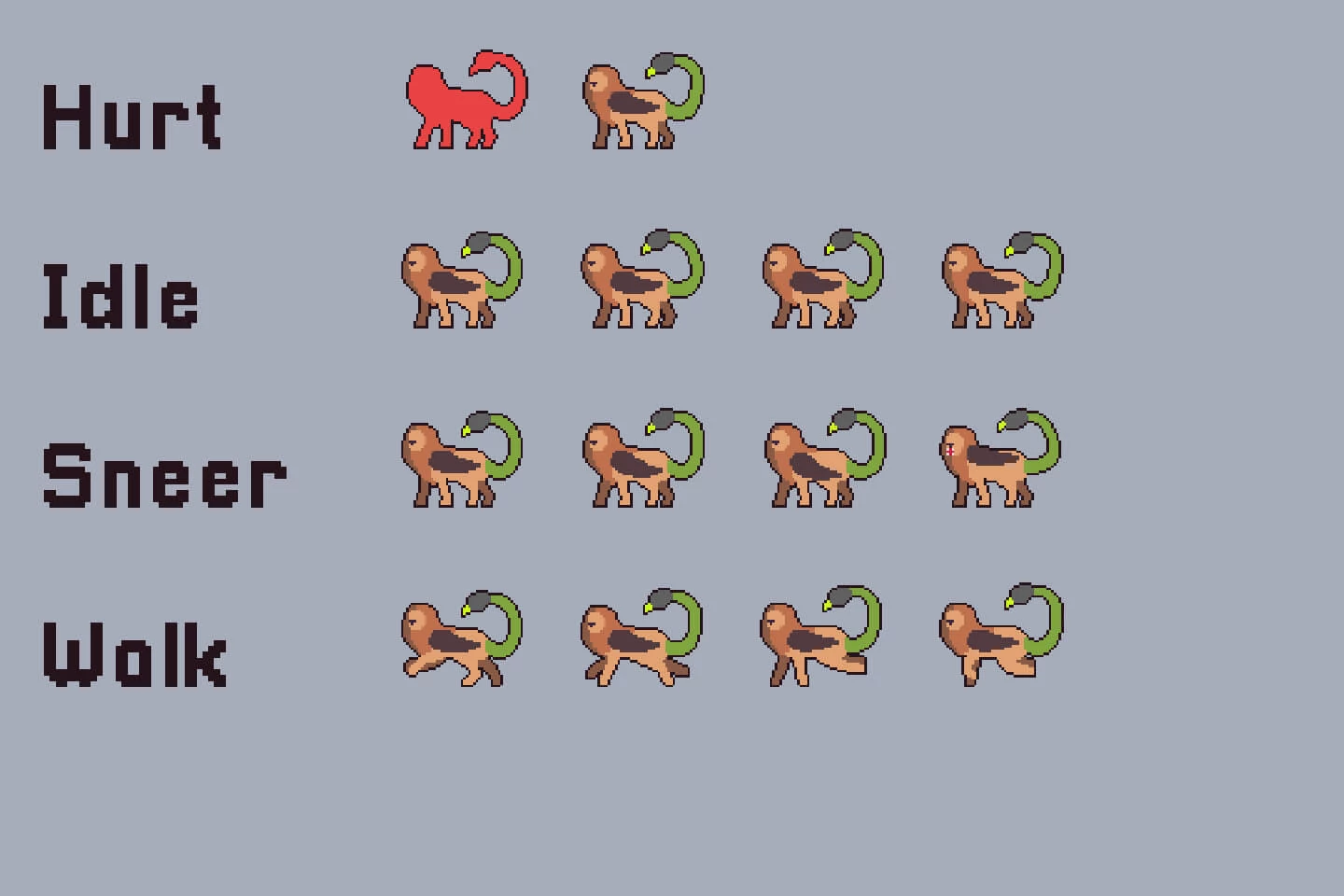 Desert Bosses Pixel Art Character Pack