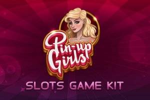 Pin-Up Girls Slots 2D游戏素材包：打造复古赌场老虎机
