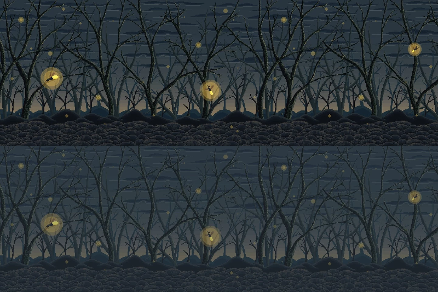 Pixel Art Forest 2D Backgrounds