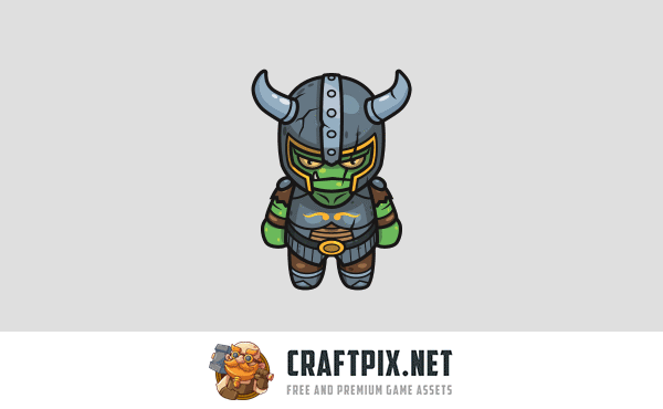 Top-Down Fantasy Boss Characters Pack 2 Yeti, Ogre, Cyclops