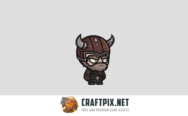 Viking Chibi Character Sprites