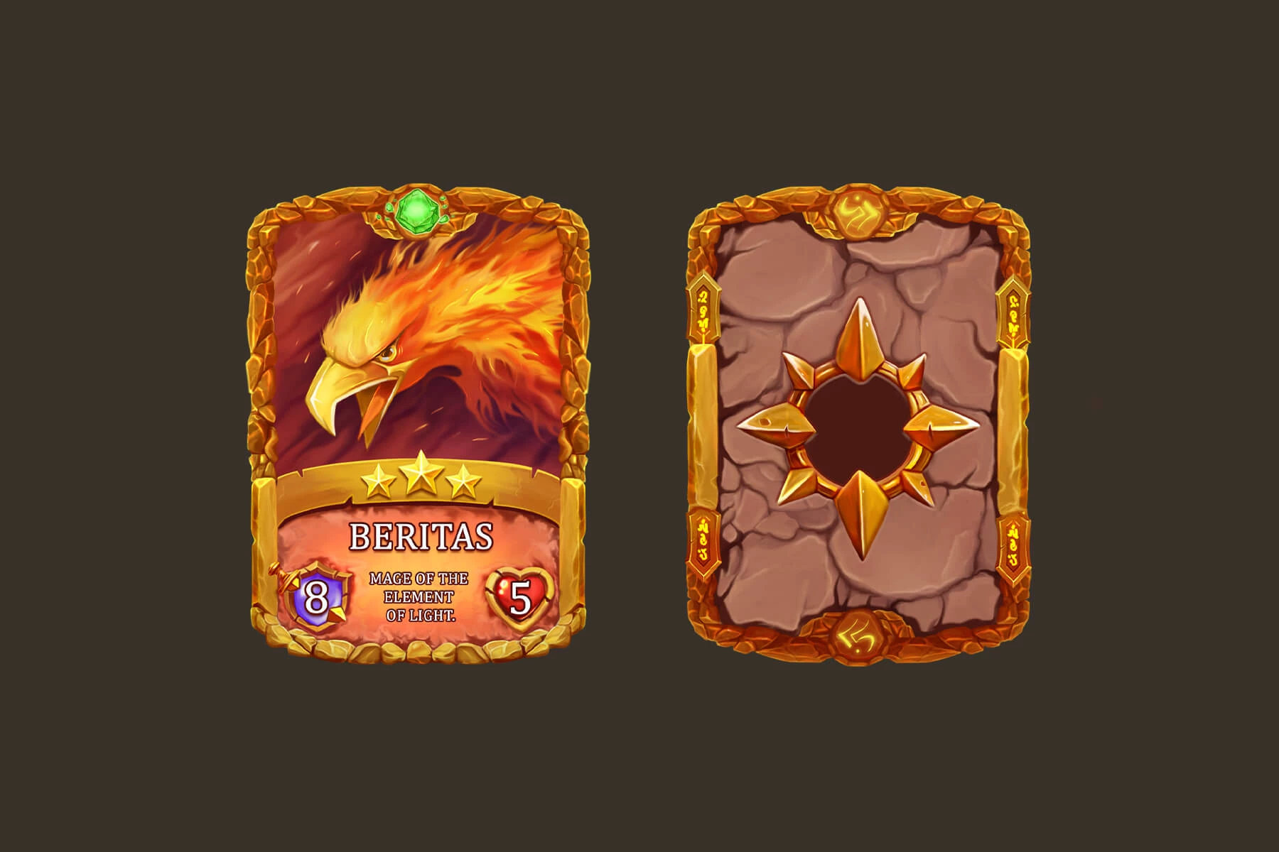 TCG Template PSD